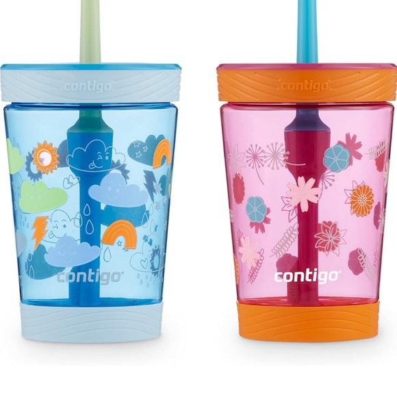 2 spill proof contigo cups. 14oz - Picture 2 of 2